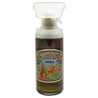 licor orujo hierbas y flores el coterón