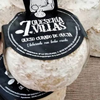 queso curado de oveja 7 villas