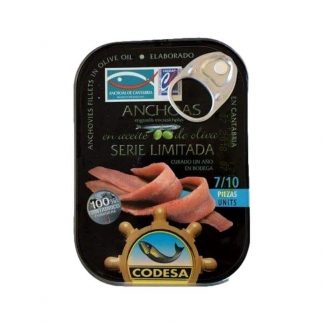 Filetes de anchoa Codesa serie limitada 55 grs