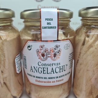 Bonito en aceite de oliva Angelachu 230 grs