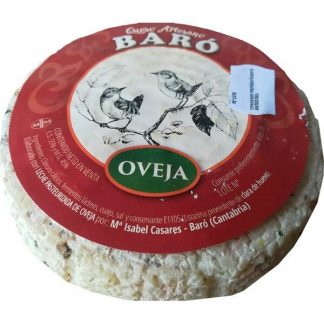 Queso artesano de oveja de Baró 500gr