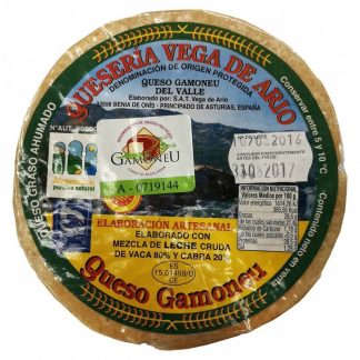 Queso Gamoneu, Quesería Vega de Ario, 500gr