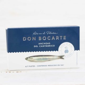 Anchoas Don Bocartes, 6/7 filetes, 48gr, Anchoas del Cantábrico