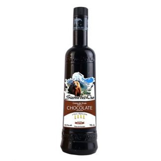 Crema de orujo a sabor a chocolate, 15% volumen, 70cl, Sierra del Oso